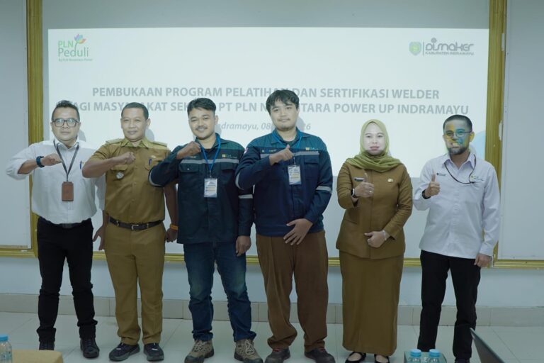 Buka Jalan Karier, PLN NP UP Indramayu Gelar Pelatihan Welder Profesional Bersama Pemda