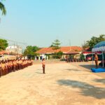 HUT Pramuka ke-65, Kwarran Patrol Gelar Upacara Diikuti Ratusan Peserta
