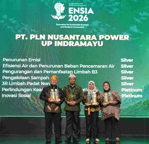 PLN Nusantara Power UP Indramayu Raih 7 Penghargaan ENSIA 2026